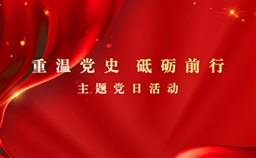 成都高研院党支部开展“重温党史· 砥砺前行”主题党日活动